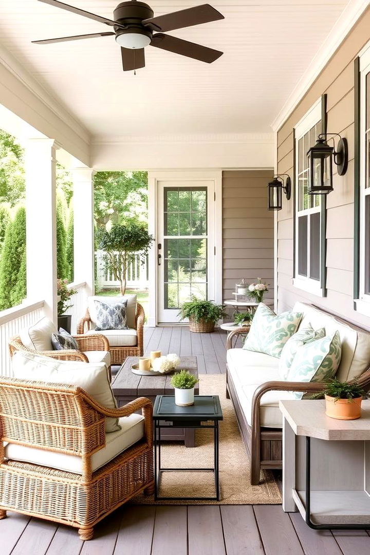 Comfortable Outdoor Living - 22 Raised Ranch Front Porch Ideas