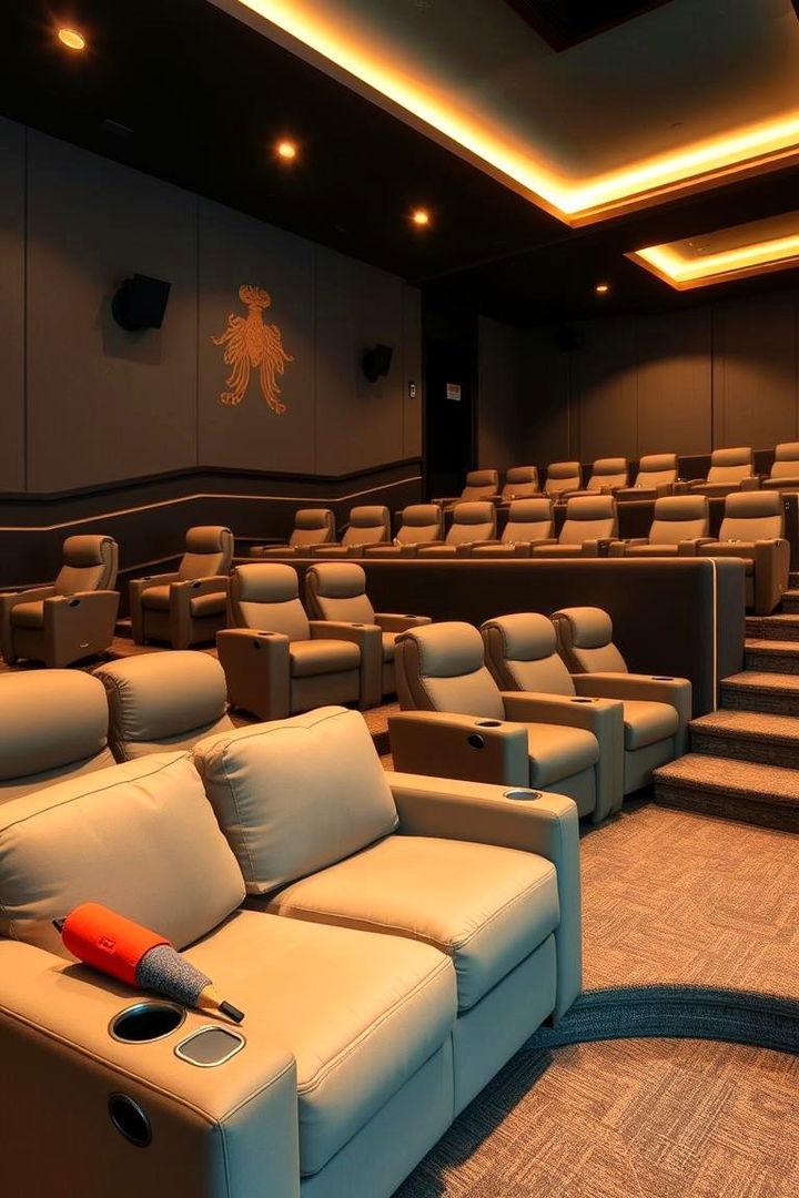 Comfortable Seating Arrangements - 22 Media Room Ideas