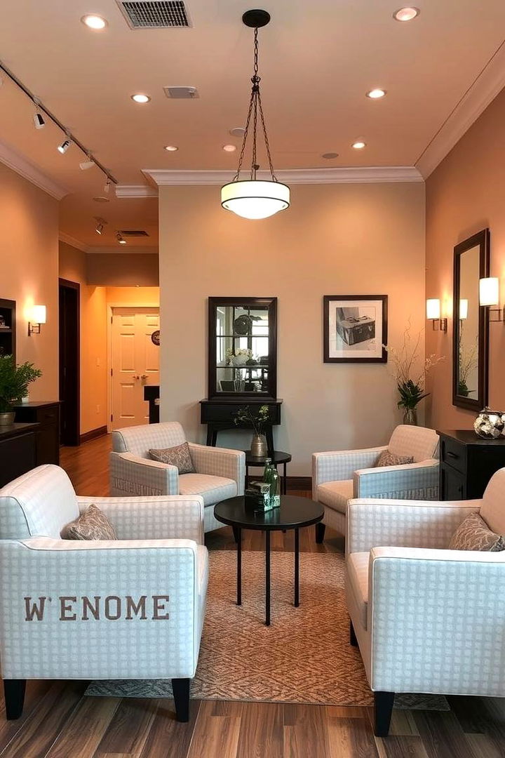 Comfortable Waiting Areas - 22 Small Salon Interior Design Ideas