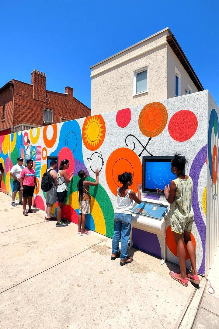 Community Collaborations in Murals - 22 Interactive Murals
