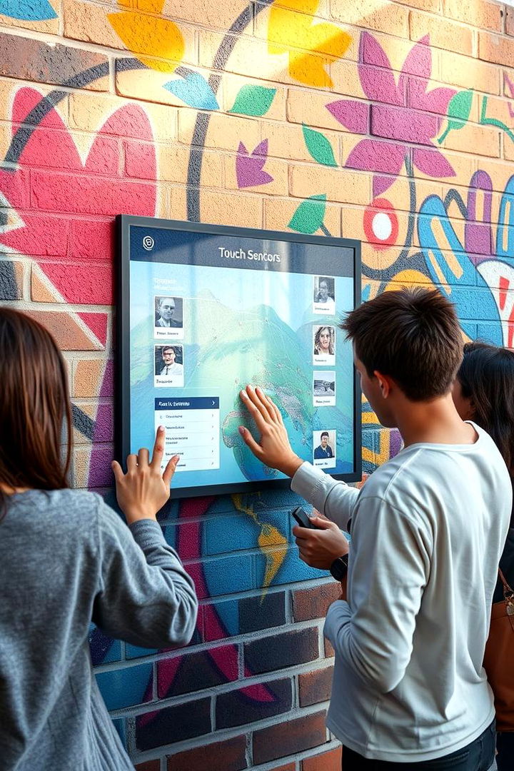Community Driven Tech Murals - 22 Interactive Murals