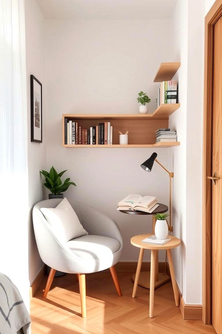 Compact Apartment Reading Corner - 22 Reading Room Ideas