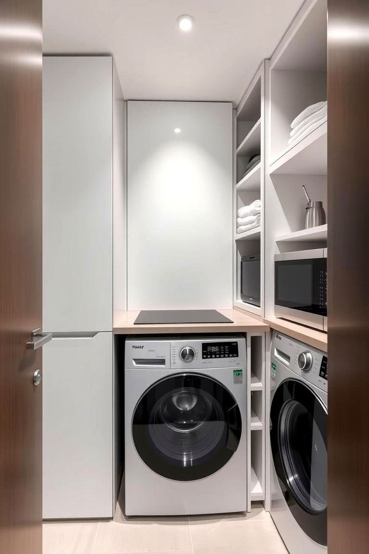 Compact Appliance Integration - 22 Utility Room Ideas