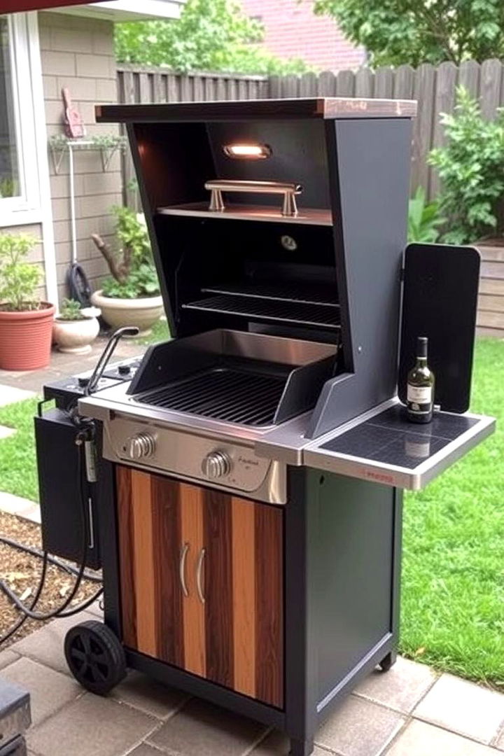 Compact BBQ Setups - 22 Small Outdoor Kitchen Ideas