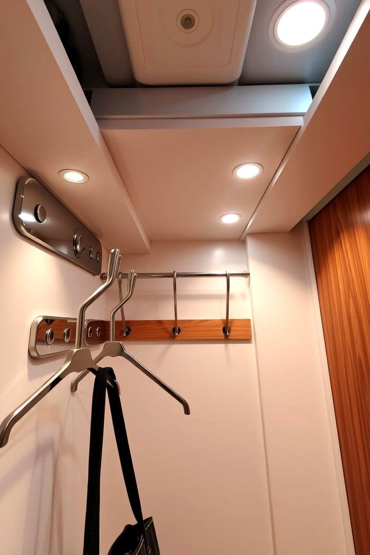 Compact Coat Hooks and Hangers - 22 Mudroom Storage Ideas