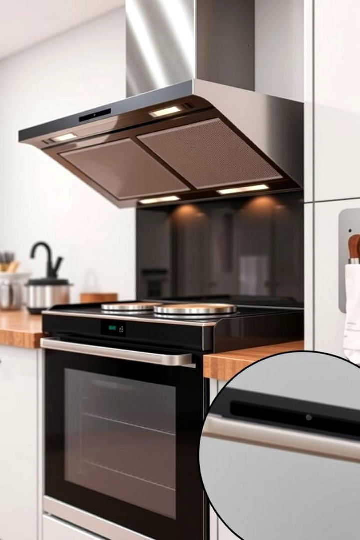 Compact Cooking Hub with Extraction - 22 Kitchen Peninsula Ideas