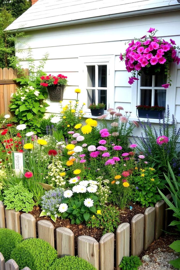 Compact Cottage Charm - 22 Perennial Flower Bed Ideas