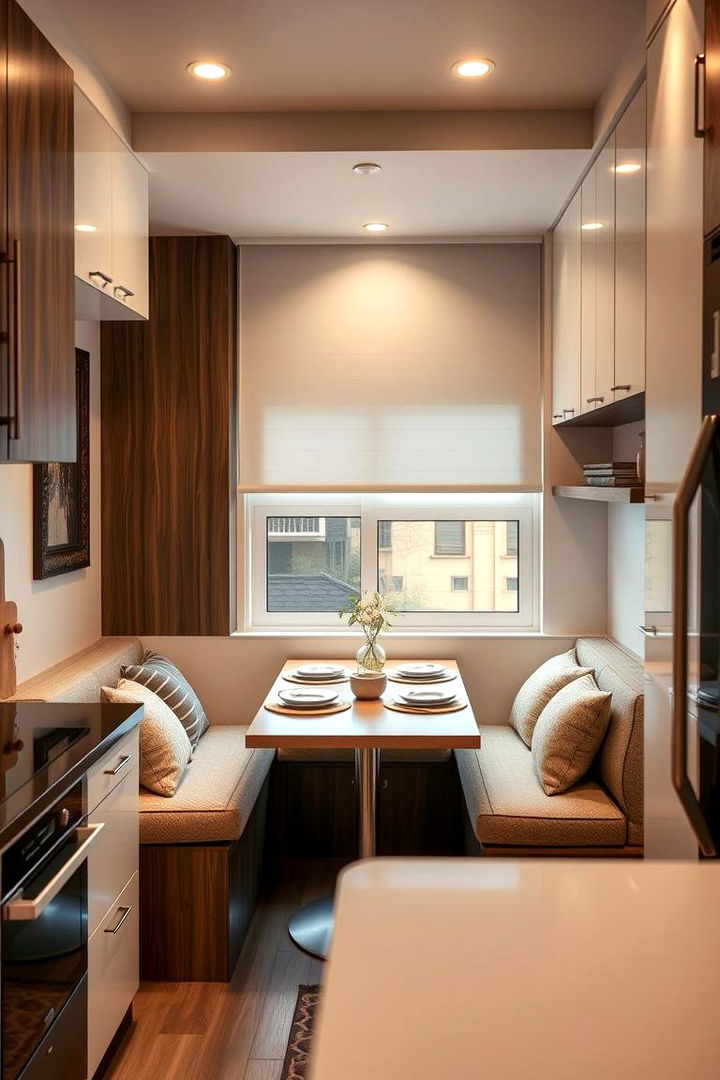 Compact Dining Areas - 22 Parallel Modular Kitchen Design Ideas