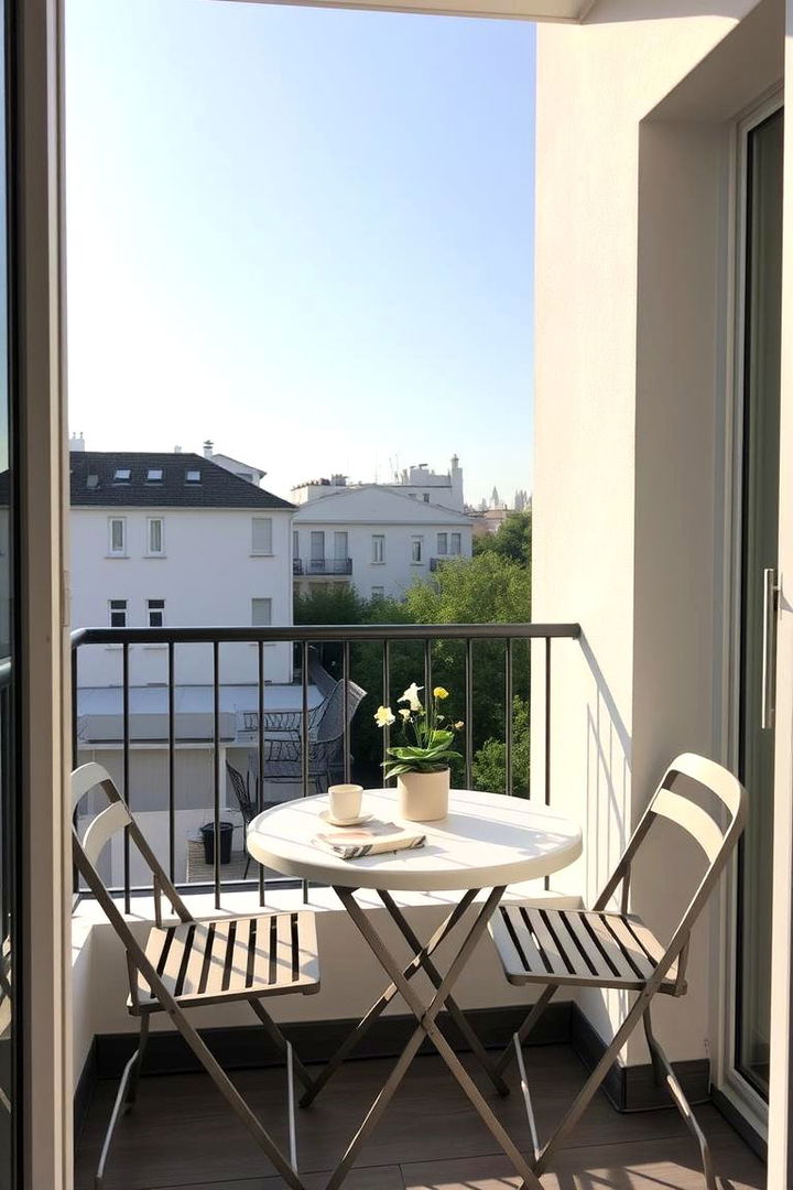 Compact Dining Setups - 22 Small Balcony Ideas