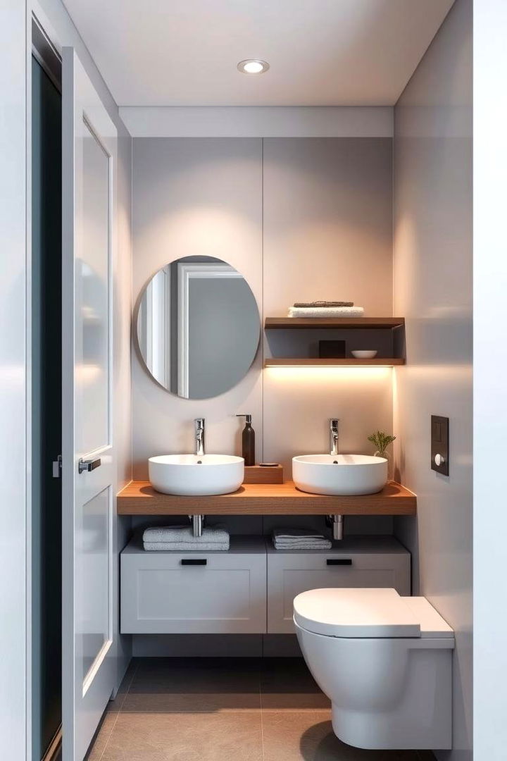 Compact Efficiency Design - 22 Downstairs Toilet Ideas