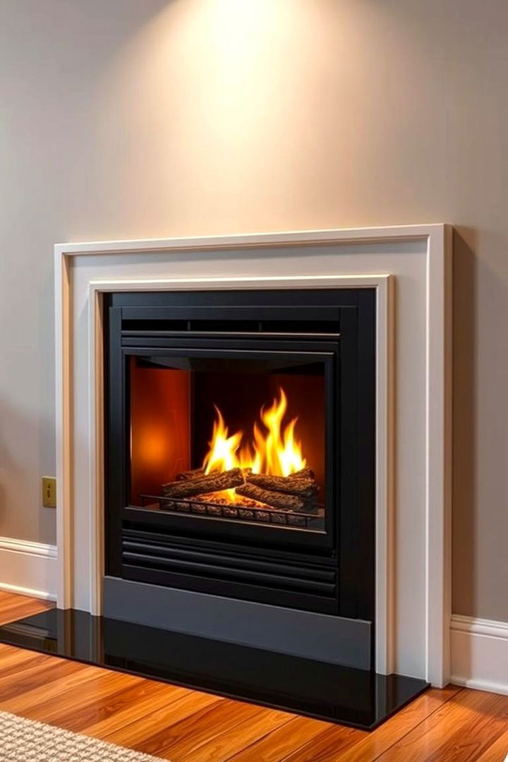 Compact Elegance for Tight Spaces - 22 Basement Fireplace Ideas
