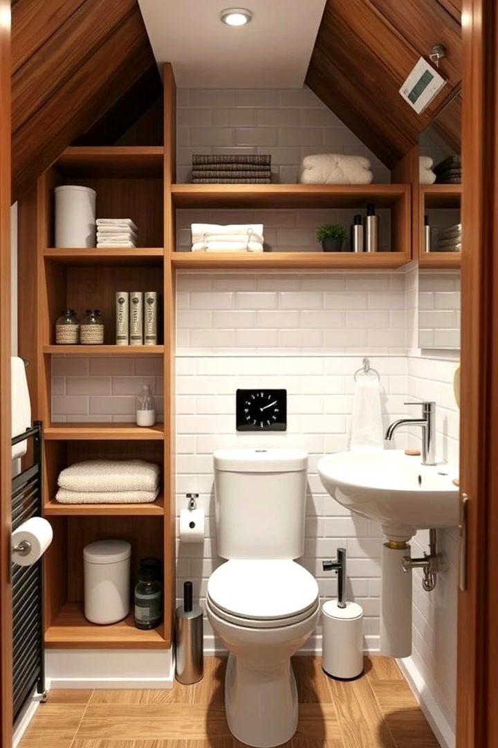 Compact Functionality - 22 Attic Bathroom Ideas