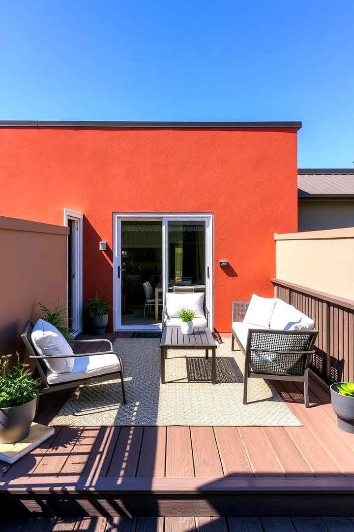 Compact Furniture Selection - 22 Small Deck Ideas