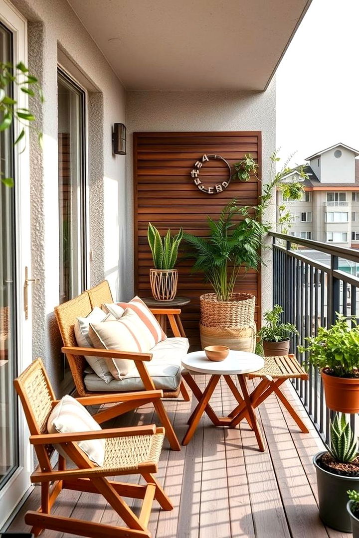 Compact Furniture Selection - 22 Balcony Ideas