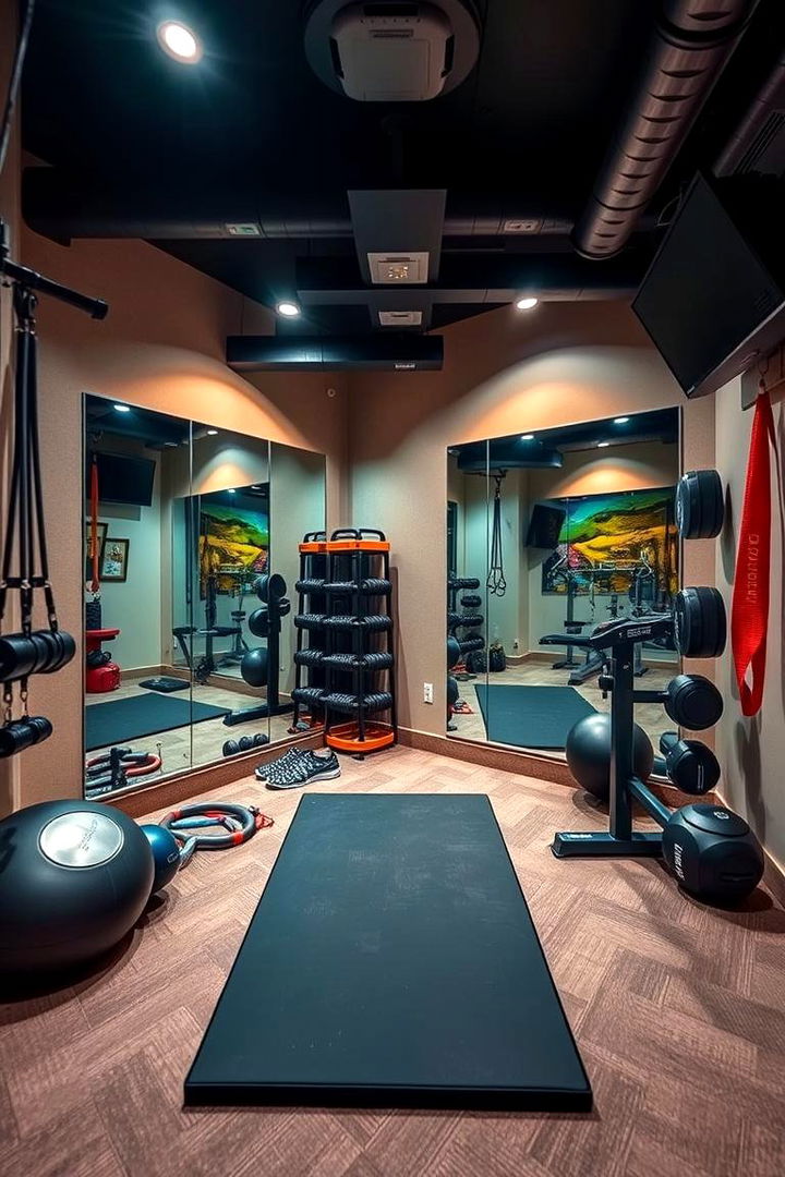 Compact Gym Sanctuary - 22 Box Room Ideas