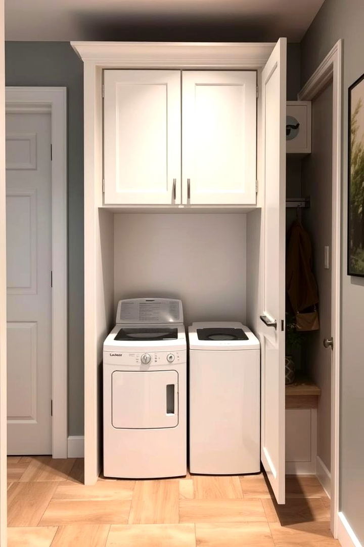 Compact Laundry Areas - 22 Mud Room Ideas