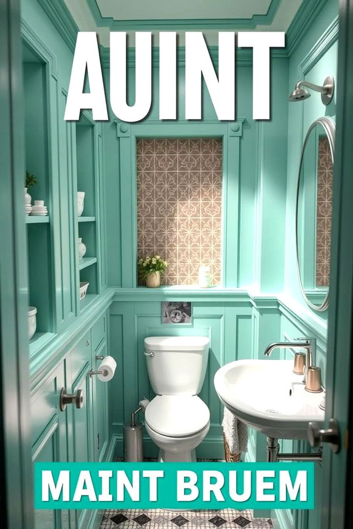 Compact Mint Bathroom Solutions - 22 Mint Green Bathroom Ideas