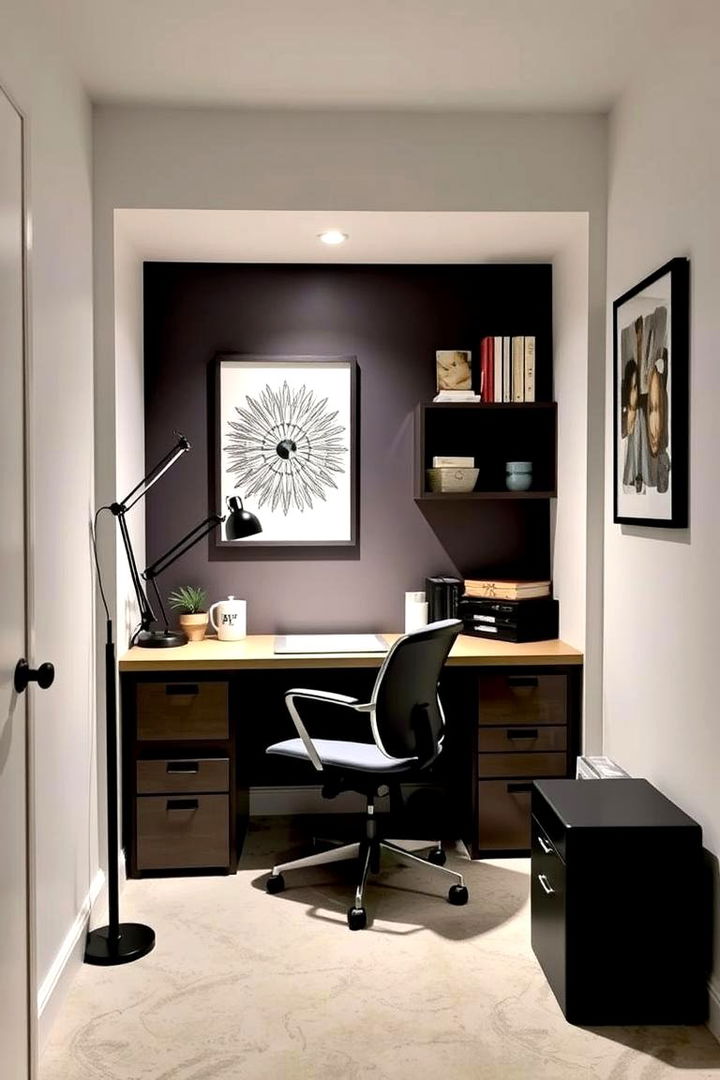 Compact Office Alcove - 22 Alcove Ideas