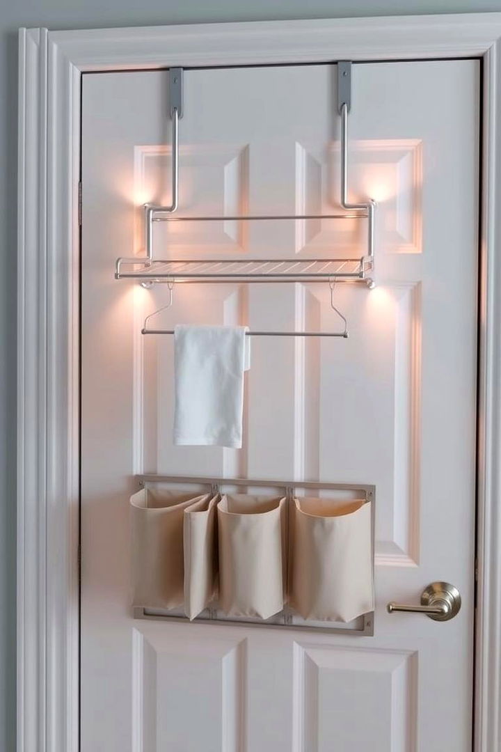 Compact Over the Door Drying Rack - 22 Laundry Room Drying Rack Ideas