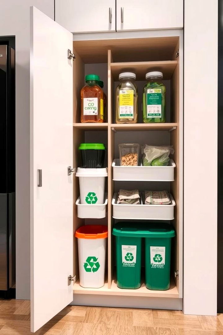 Compact Recycling Systems - 22 Blind Corner Kitchen Cabinet Ideas
