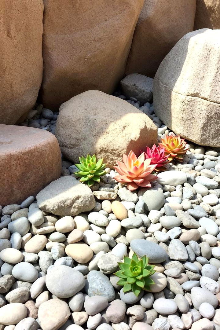Compact Rock Garden - 22 Modern Small Garden Ideas