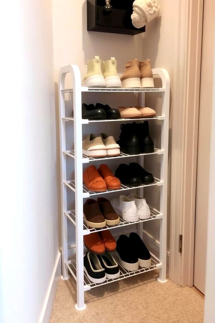 Compact Shoe Racks - 22 Entryway Storage Ideas