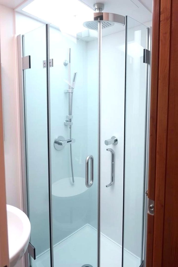 Compact Shower Designs - 22 Small Ensuite Design Ideas