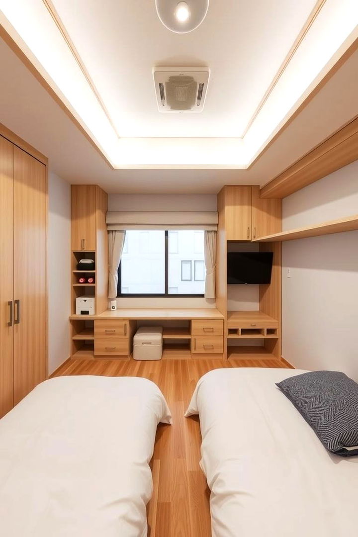 Compact Smart Designs - 22 Japanese Bedroom Design Ideas