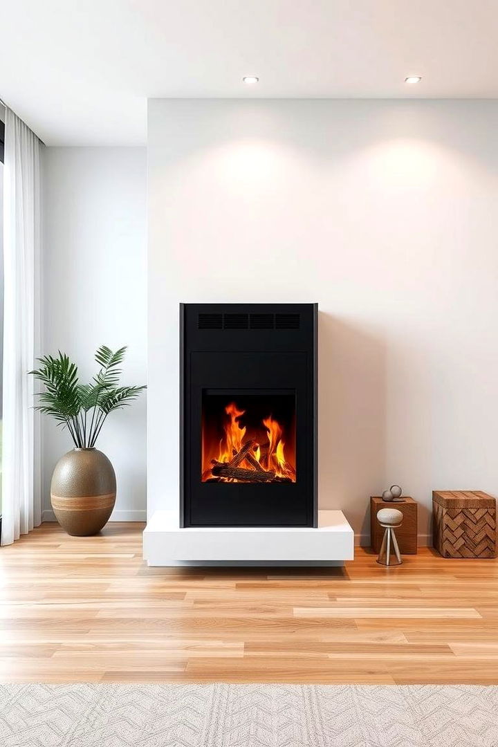 Compact Solutions for Small Apartments - 22 Double-sided Fireplace Ideas