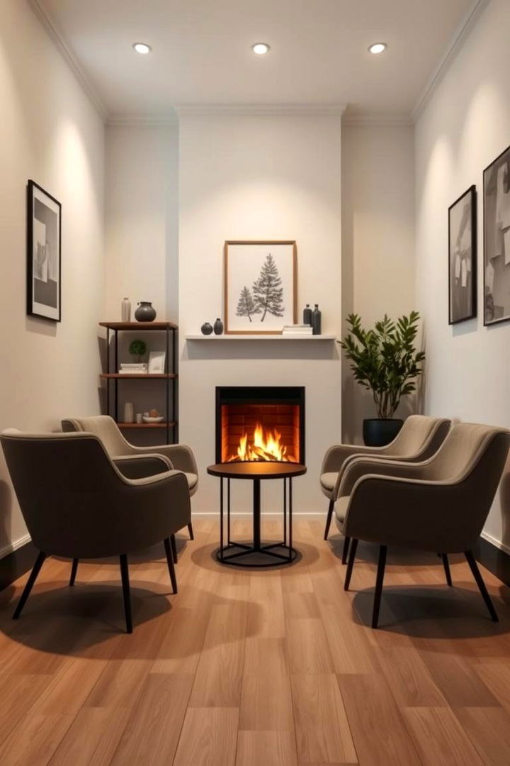 Compact Sophistication - 22 Chairs in Front of Fireplace Ideas
