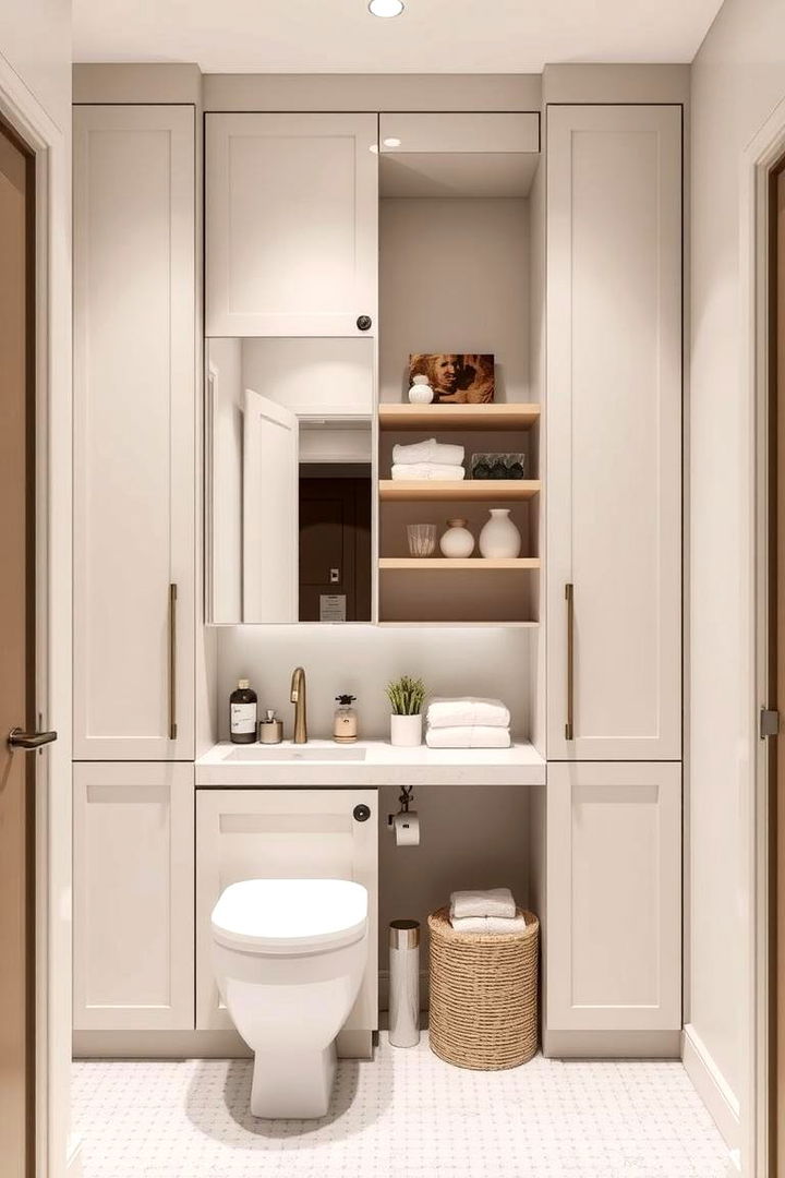 Compact Storage Solutions - 22 Bathroom Furniture Ideas