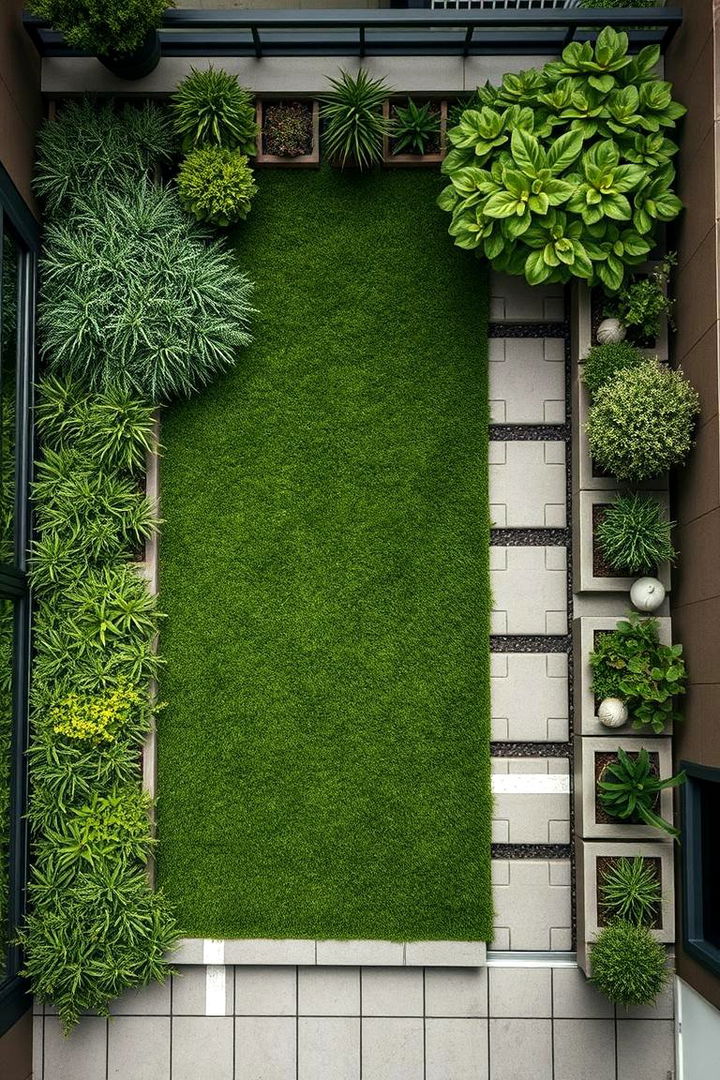 Compact Turf for Limited Spaces - 22 Backyard Turf Ideas