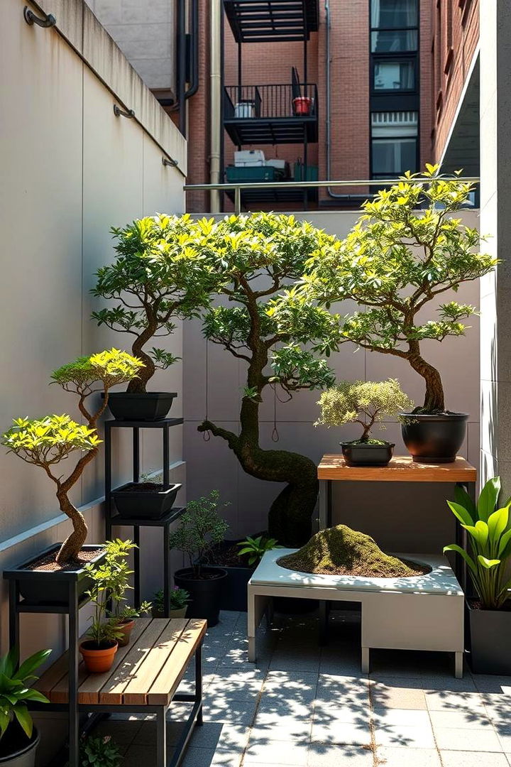 Compact Urban Bonsai Garden - 22 Bonsai Garden Ideas