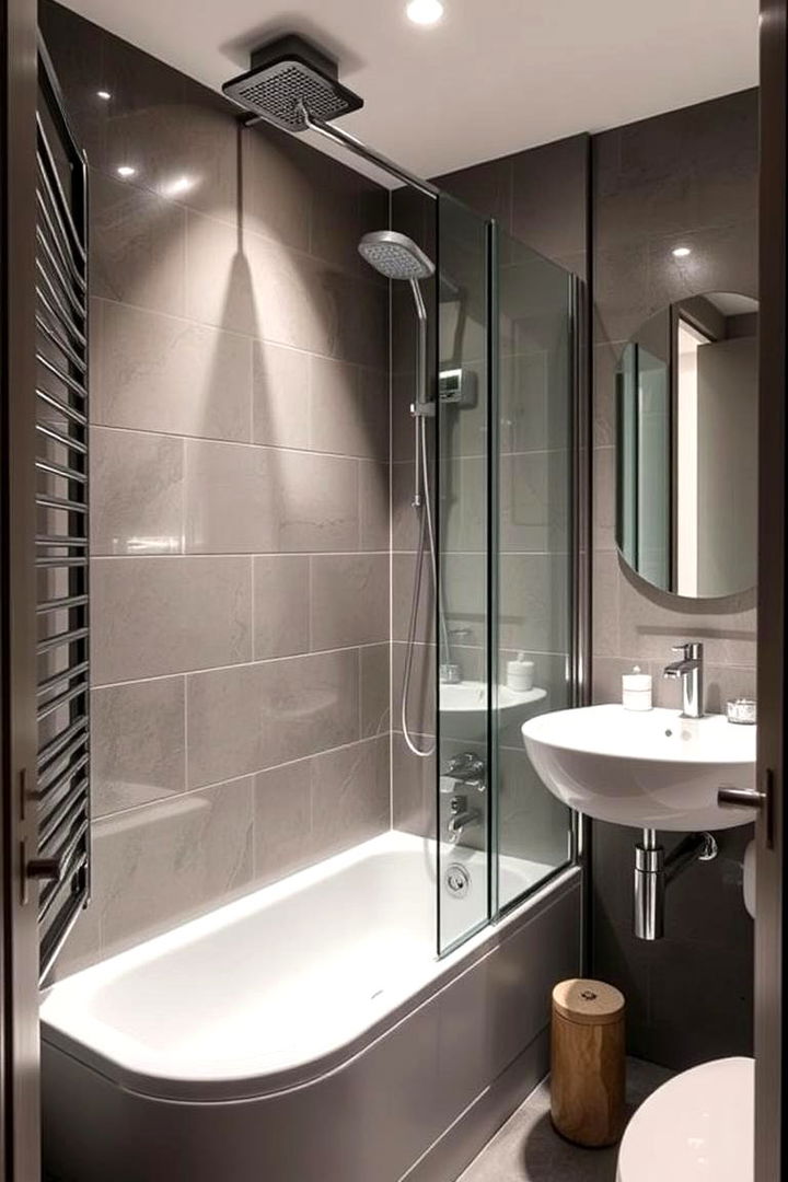 Compact Urban Innovation - 22 Tub-shower Combo Ideas