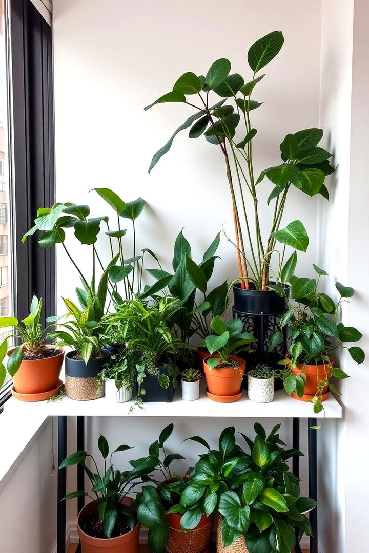 Compact Urban Jungle - 22 Potted Plant Arrangement Ideas