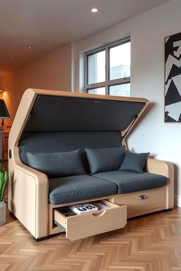 Compact Urban Solution - 22 Living Room Couch Ideas