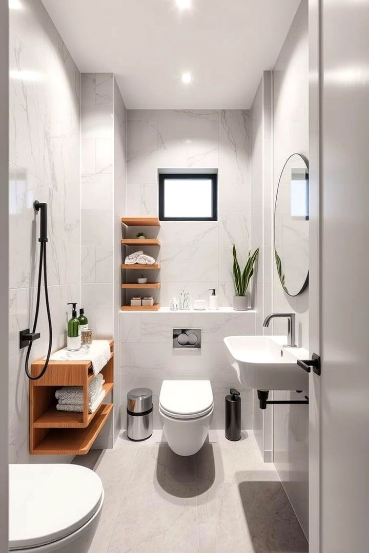 Compact Yet Chic Layouts - 22 Modern Bathroom Ideas