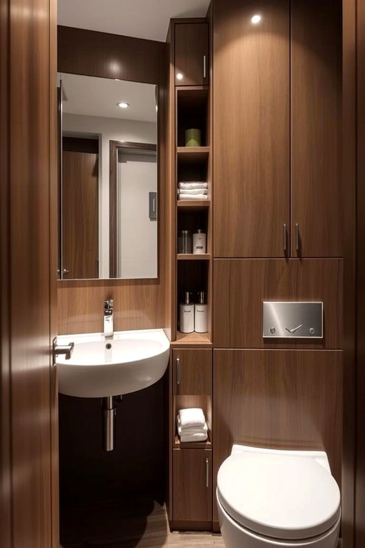 Compact and Clever Storage Solutions - 22 Cozy Bathroom Ideas