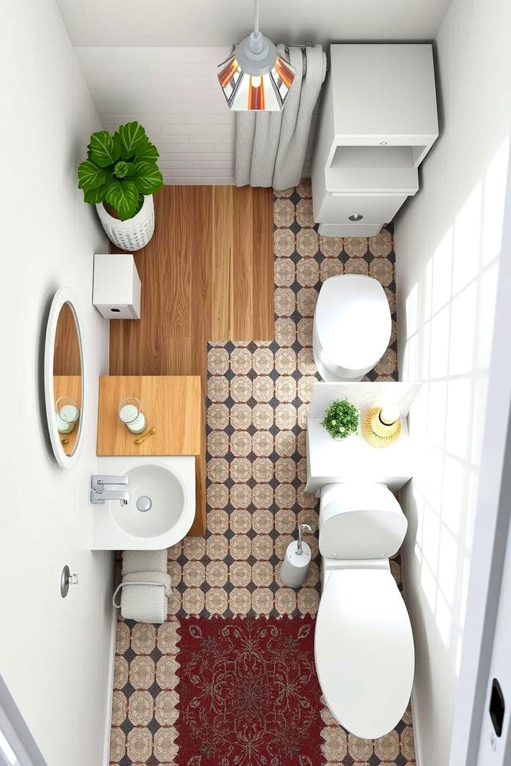 Compact and Functional Layout Optimizations - 22 Teen Bathroom Ideas