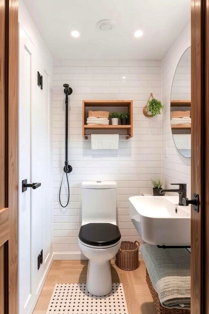 Compact yet Functional Spaces - 22 Barndominium Bathroom Ideas