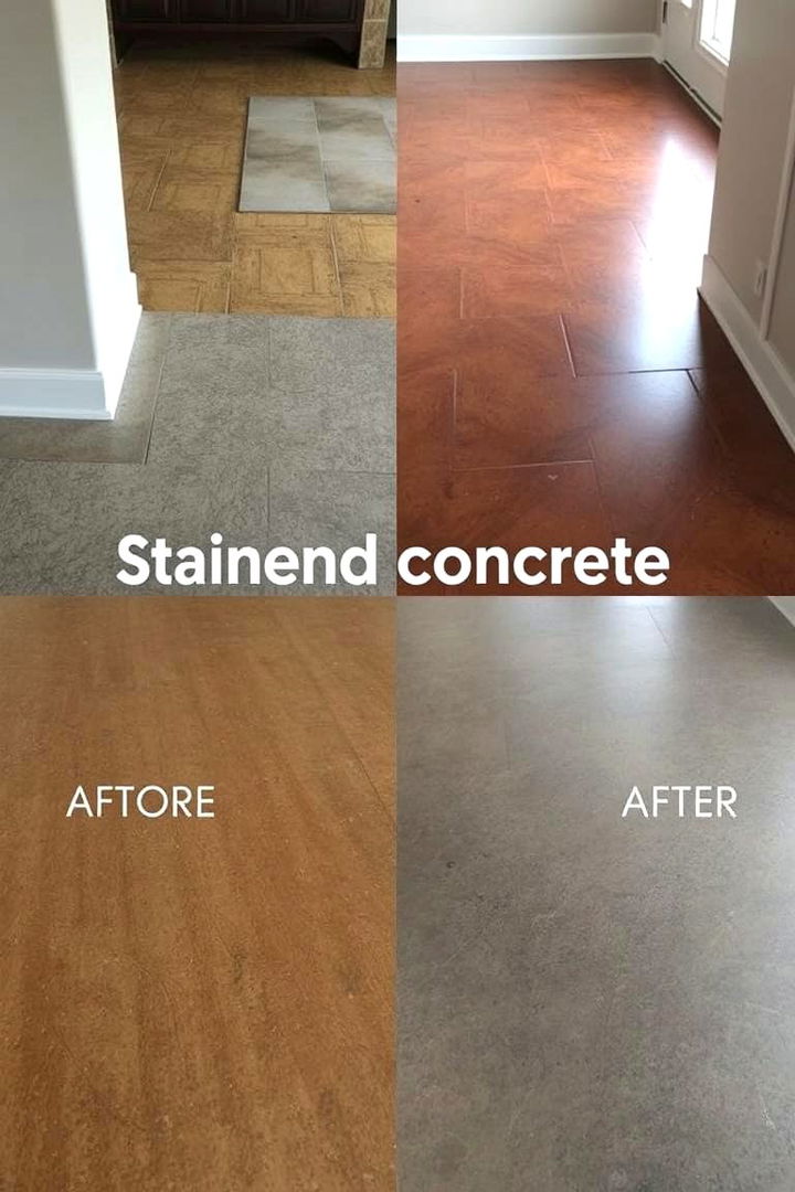 Comparing Stained Concrete with Other Flooring - 22 Stained Concrete Floors
