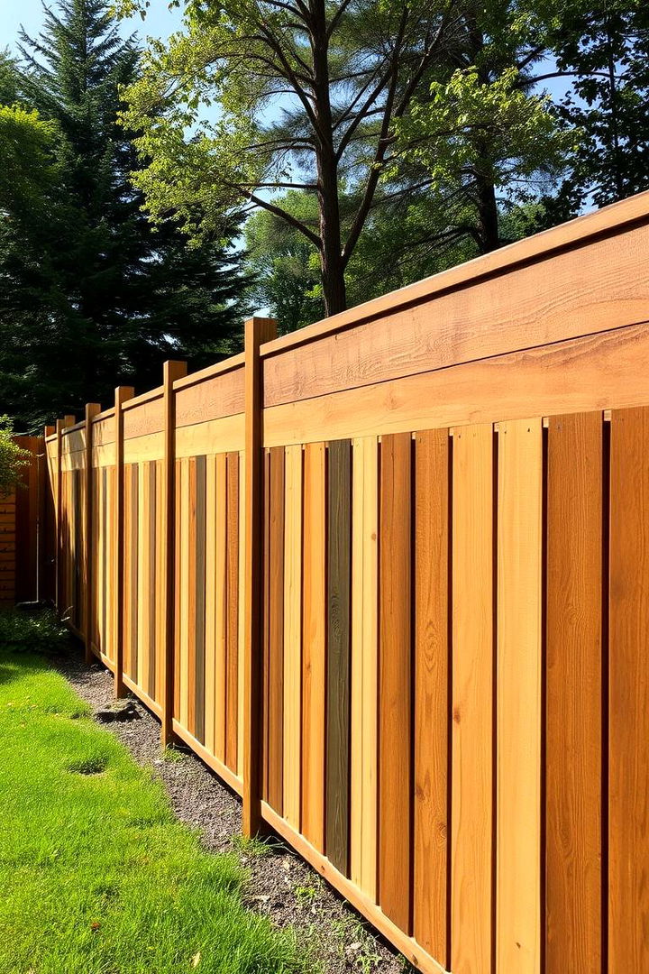 Composite Fence Improvement - 22 Backyard Fence Ideas