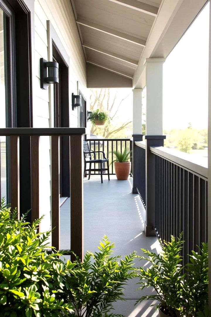 Composite Material Railings - 22 Porch Railing Ideas
