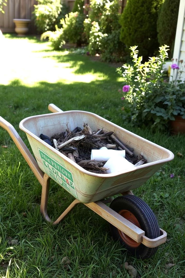 Compost Bin Upgrade - 22 Old Wheelbarrow Ideas