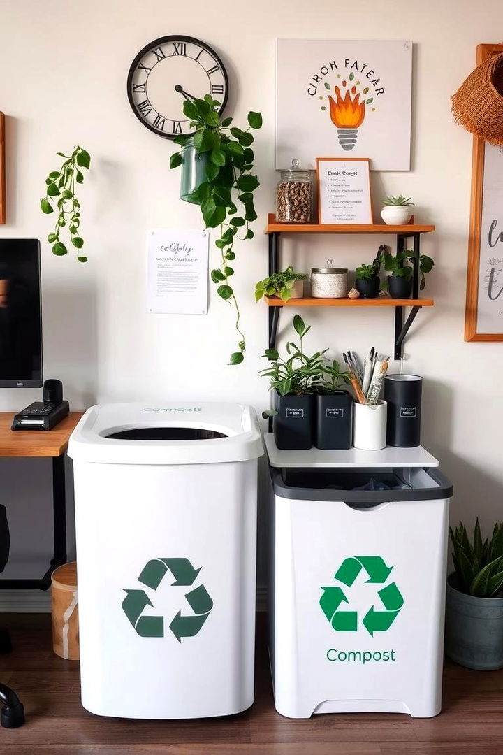 Composting and Waste Reduction in the Home Office - 22 Green Home Office Ideas