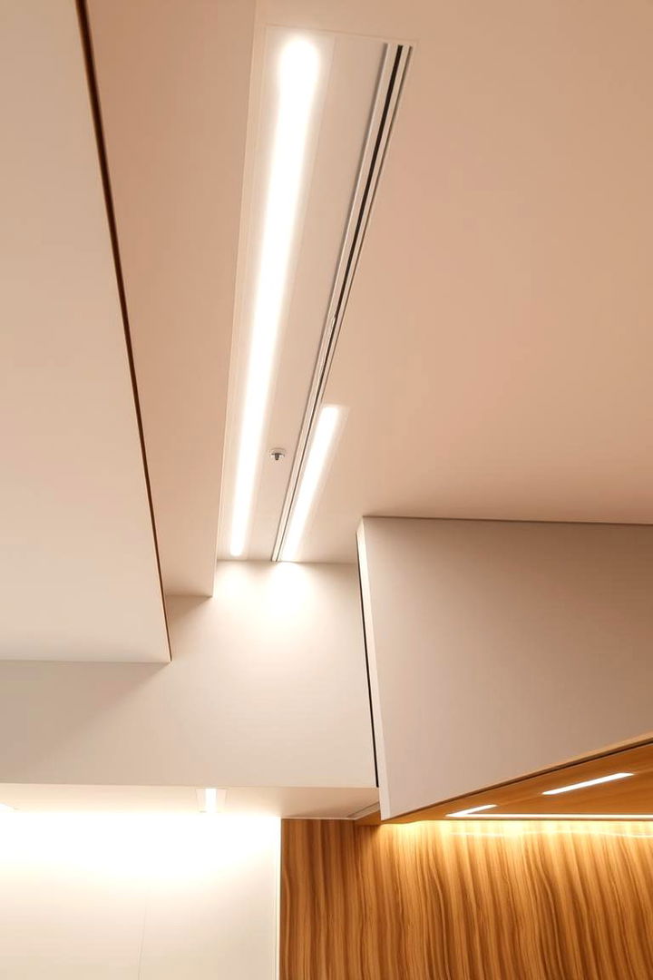 Concealed Cabinet Lighting Using Recessed Channels - 22 Cabinet Lighting Ideas