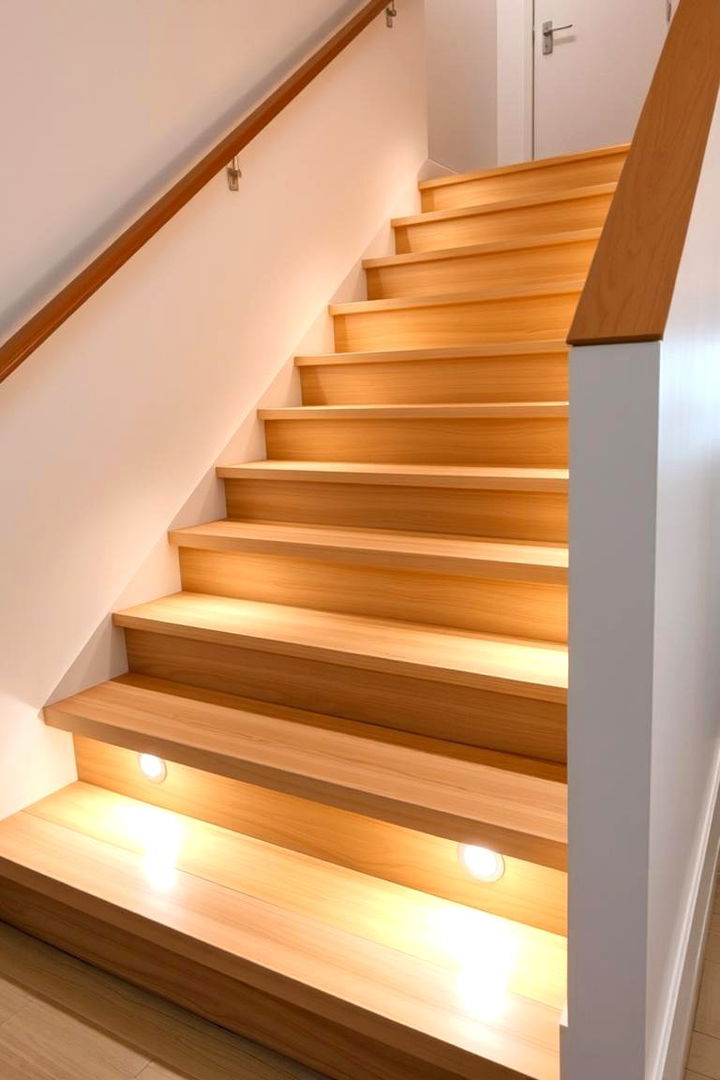 Concealed Step Lights - 22 Staircase Lighting Ideas