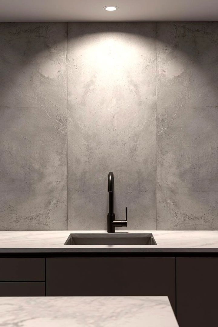 Concrete Creativity for Urban Spaces - 22 Fireplace Backsplash Ideas