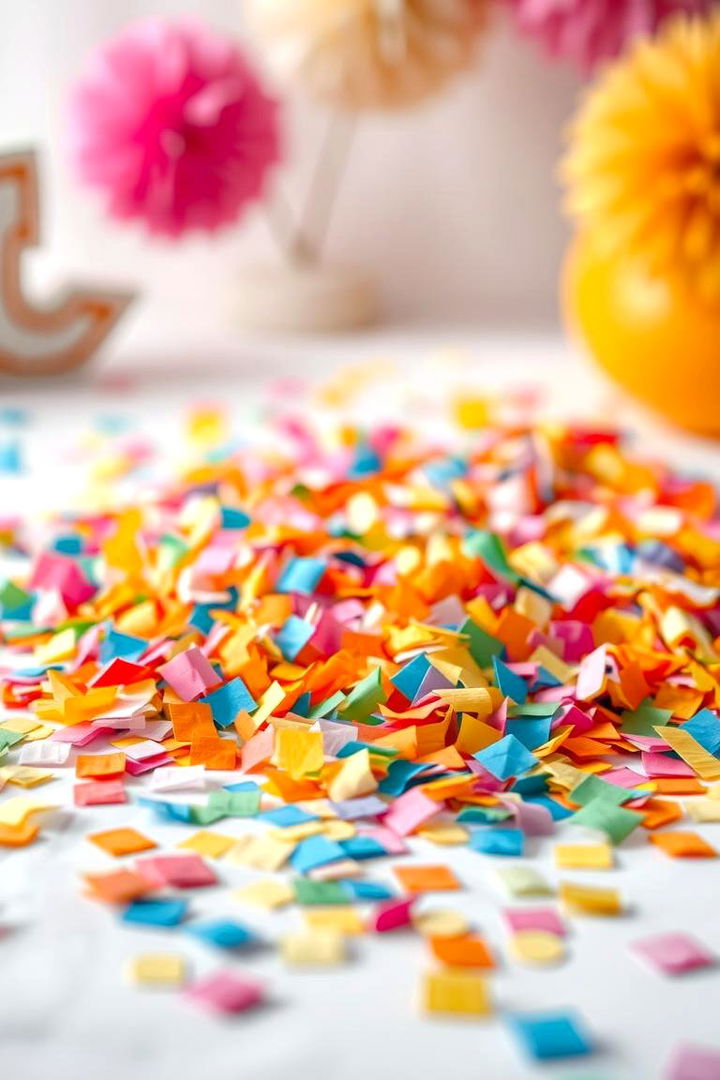 Confetti Decor Ideas - 22 Party Decoration Ideas