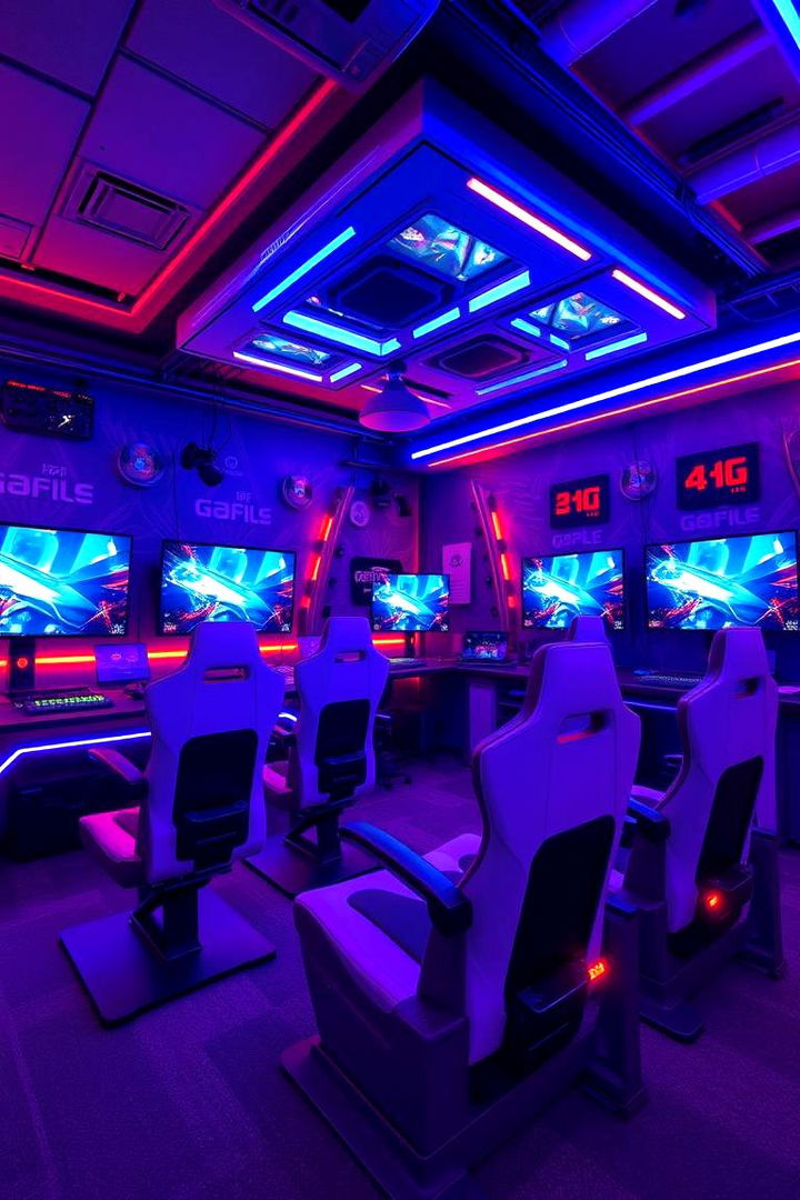 Console Gaming Hub - 22 Man Cave Bedroom Ideas